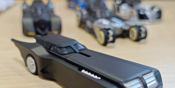 1:64 蝙蝠车盲盒 5/6 05 1992动画版蝙蝠车