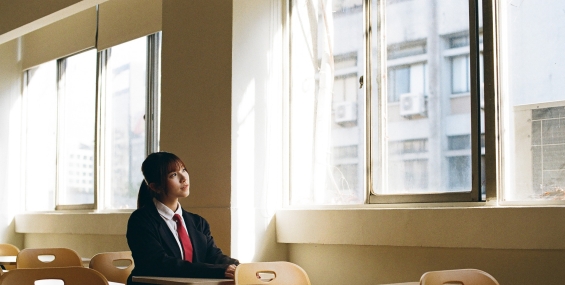 日系少女的寧靜課室