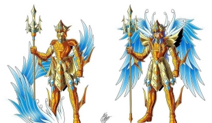 《海皇再起》最終第4卷漫畫收錄海皇+海皇 七將軍真神（鱗）衣