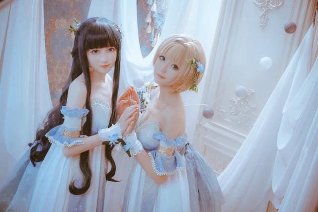 魔卡少女樱Cosplay双胞胎姐妹